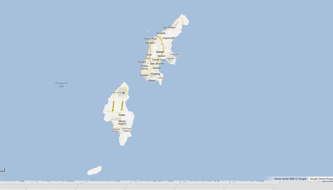 karte von Nördliche Marianeninsel